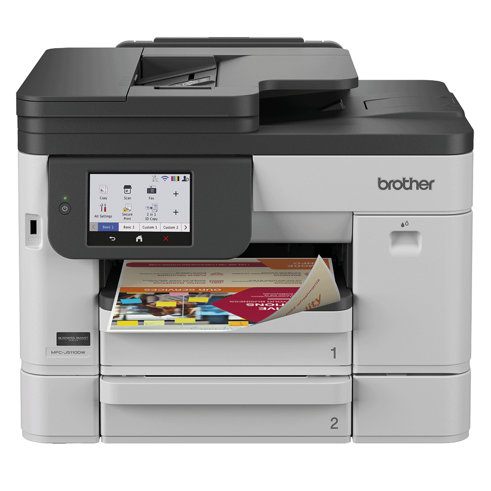 [MFCJ5110DWRE1] Multifonction jet d'encre couleur Brother MFC-J5110DW, A4, 28 ipm, recto verso, Wi-Fi
