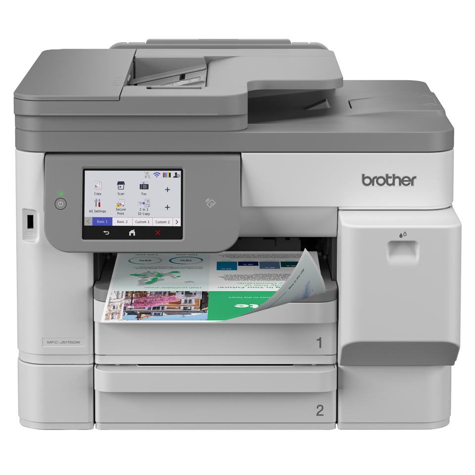 Multifonction jet d'encre couleur Brother MFC-J5115DW, A3, 28 ipm, recto verso, Wi-Fi