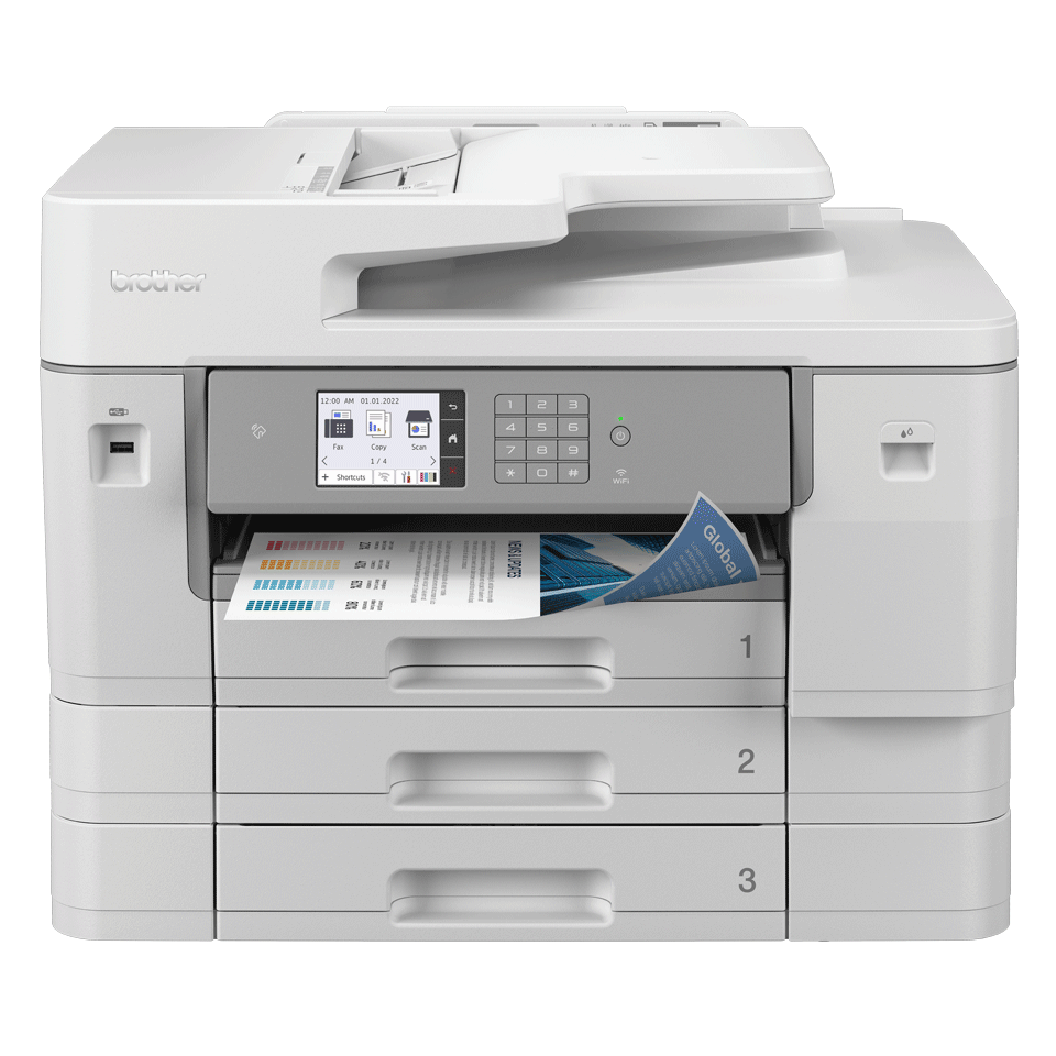 [MFCJ6957DWRE1] Multifonction jet d'encre couleur Brother MFC-J6957DW, A3, recto verso, Wi-Fi