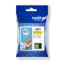 Brother Tintenpatrone LC-421Y / LC421Y Gelb, 200 Seiten