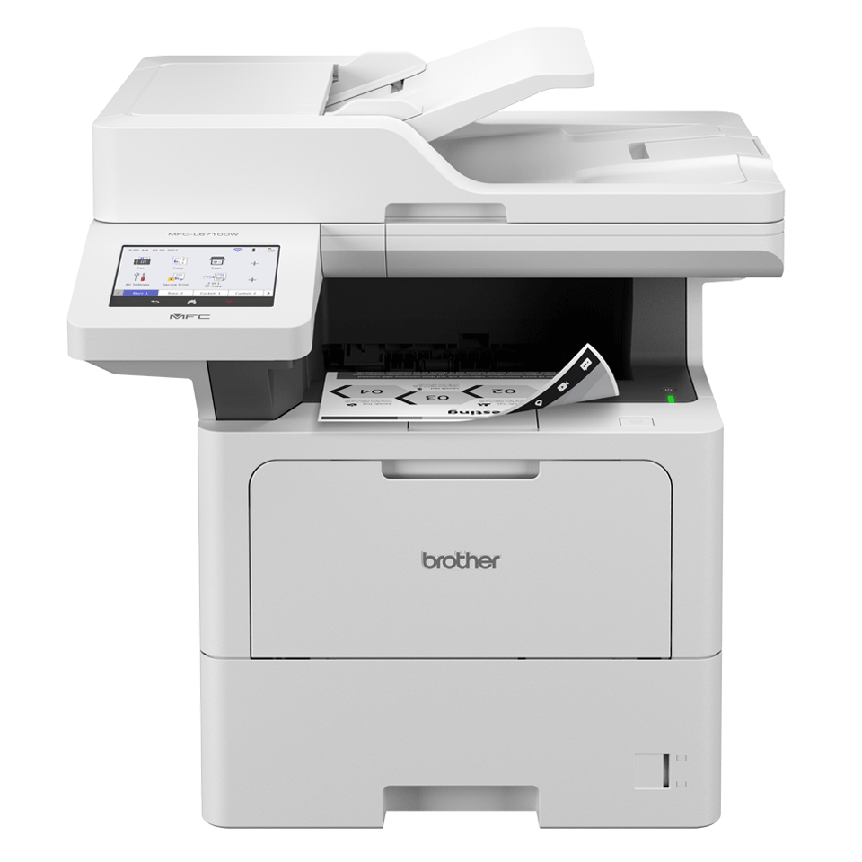 Multifonction laser monochrome Brother MFC-L6710DW, A4, 50 ppm, recto verso, Wi-Fi