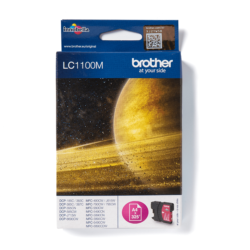 [LC1100M] Brother Tintenpatrone LC-1100M / LC1100M Magenta, 325 Seiten