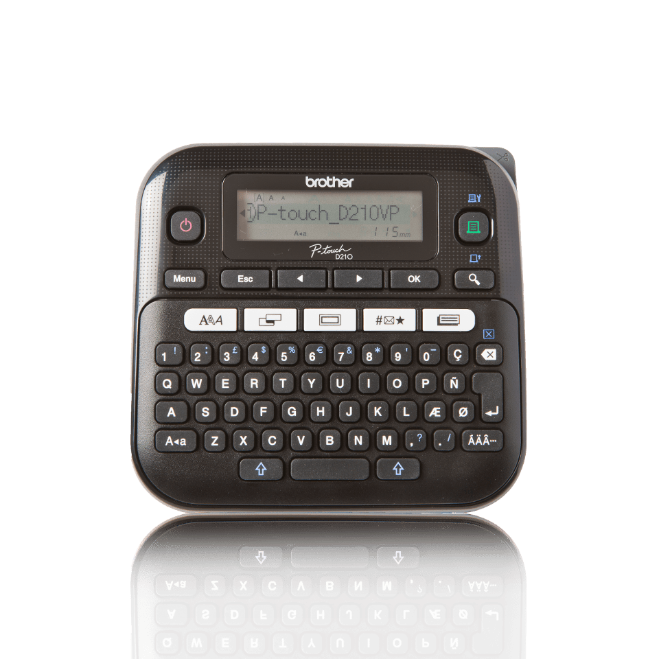 [PTD210VPYP1] Brother PT-D210VP label maker, up to 999 mm
