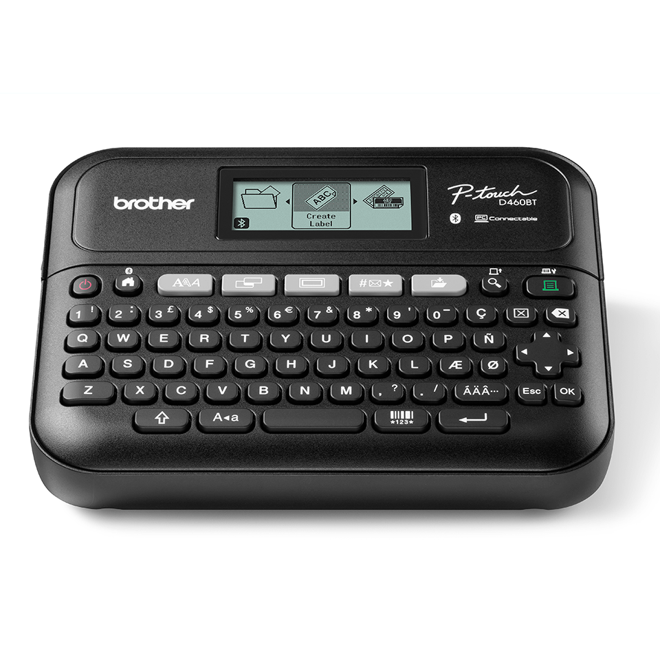 Brother PT-D460BTVP label maker, up to 18 mm, Bluetooth, USB
