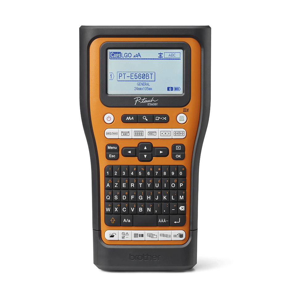 [PTE560BTSPYP1] Brother PT-E560BTSP label maker, up to 24 mm, Bluetooth, USB