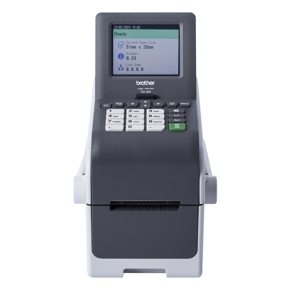 [TD2350DSAH300Z1] Brother TD-2350DSAH300 label printer, up to 63 mm, Bluetooth, Wi-Fi