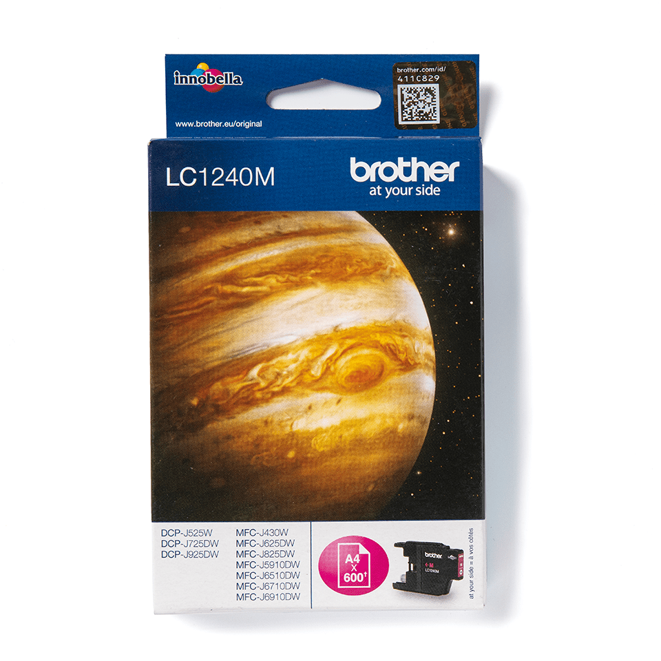 [LC1240M] Cartouche d'encre Brother LC-1240M / LC1240M magenta XL, 600 pages
