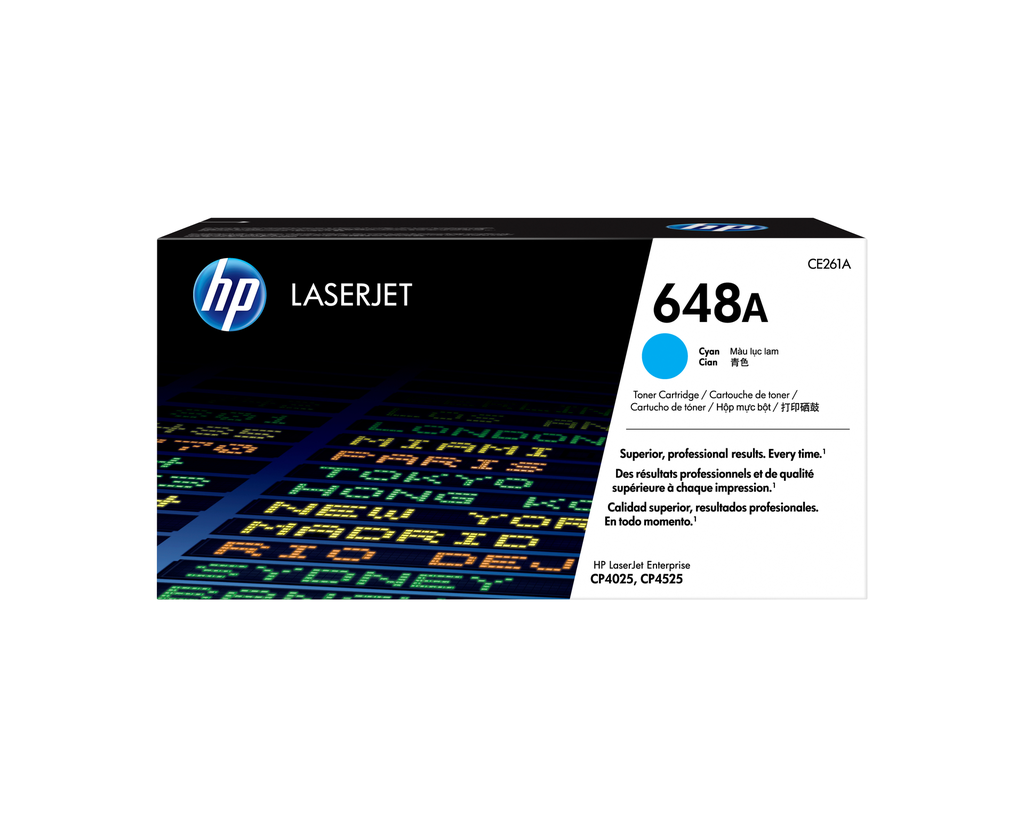 Toner HP 648A / CE261A Cyan, 11.000 Seiten