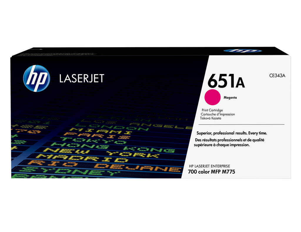 [CE343A] Toner HP 651A / CE343A Magenta, 16.000 Seiten