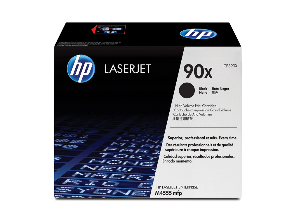 Toner HP 90X / CE390X noir XL, 24 000 pages