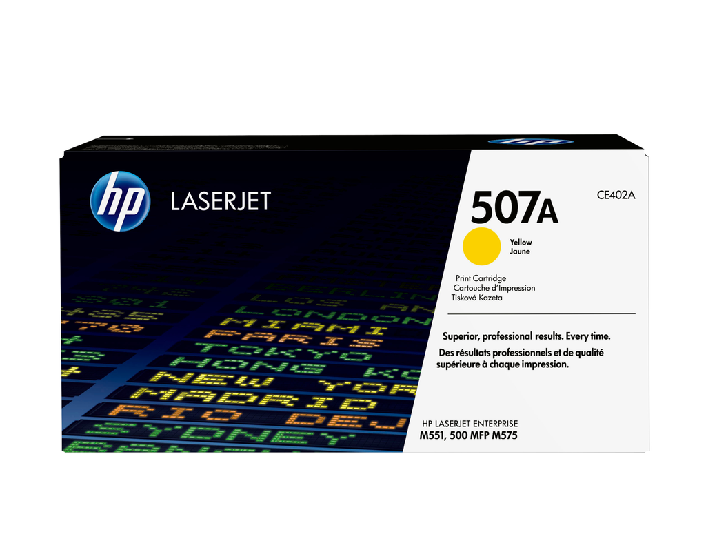 [CE402A] Toner HP 507A / CE402A Gelb, 6.000 Seiten