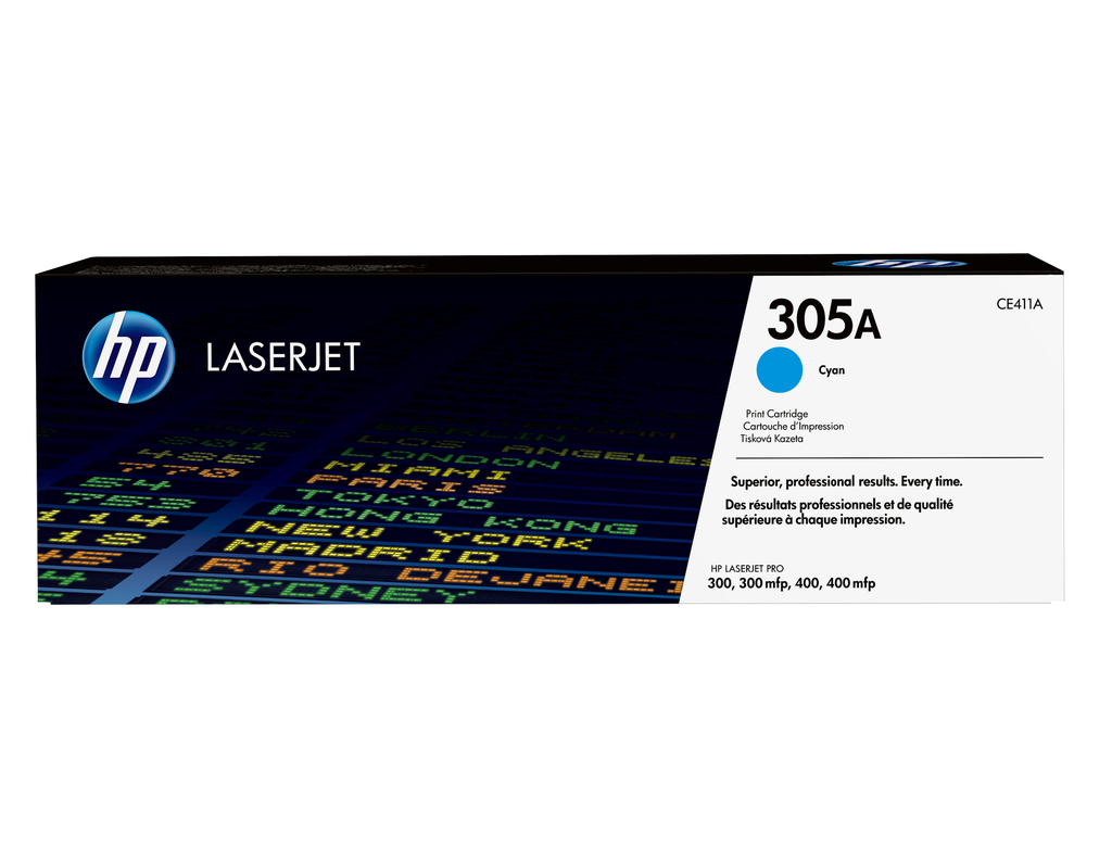 [CE411A] Toner HP 305A / CE411A Cyan, 2.600 Seiten