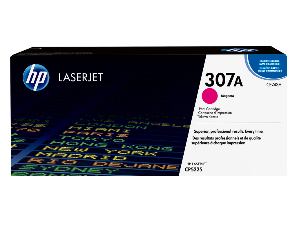 [CE743A] Toner HP 307A / CE743A magenta, 7 300 pages
