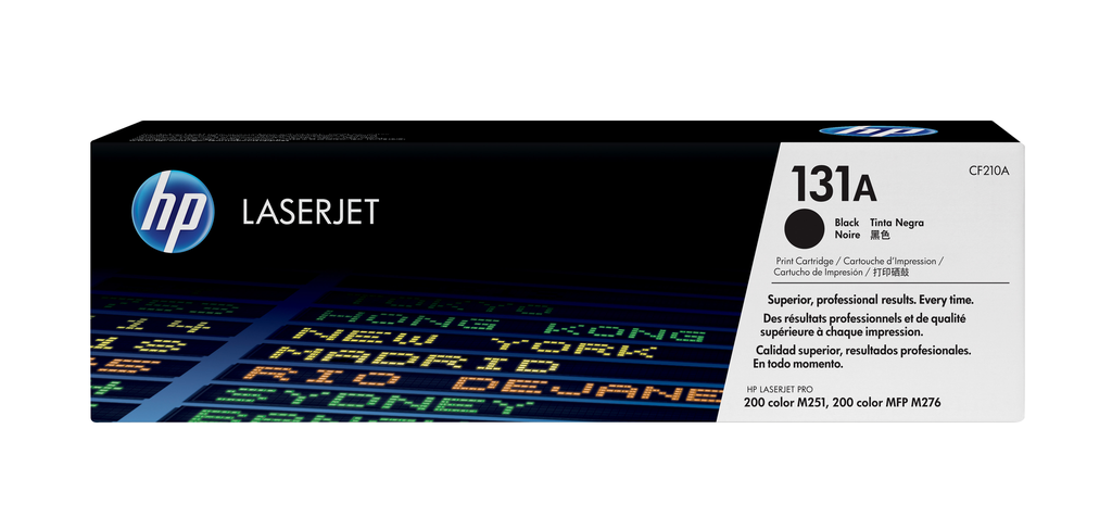 HP 131A / CF210A black toner, 1,520 pages