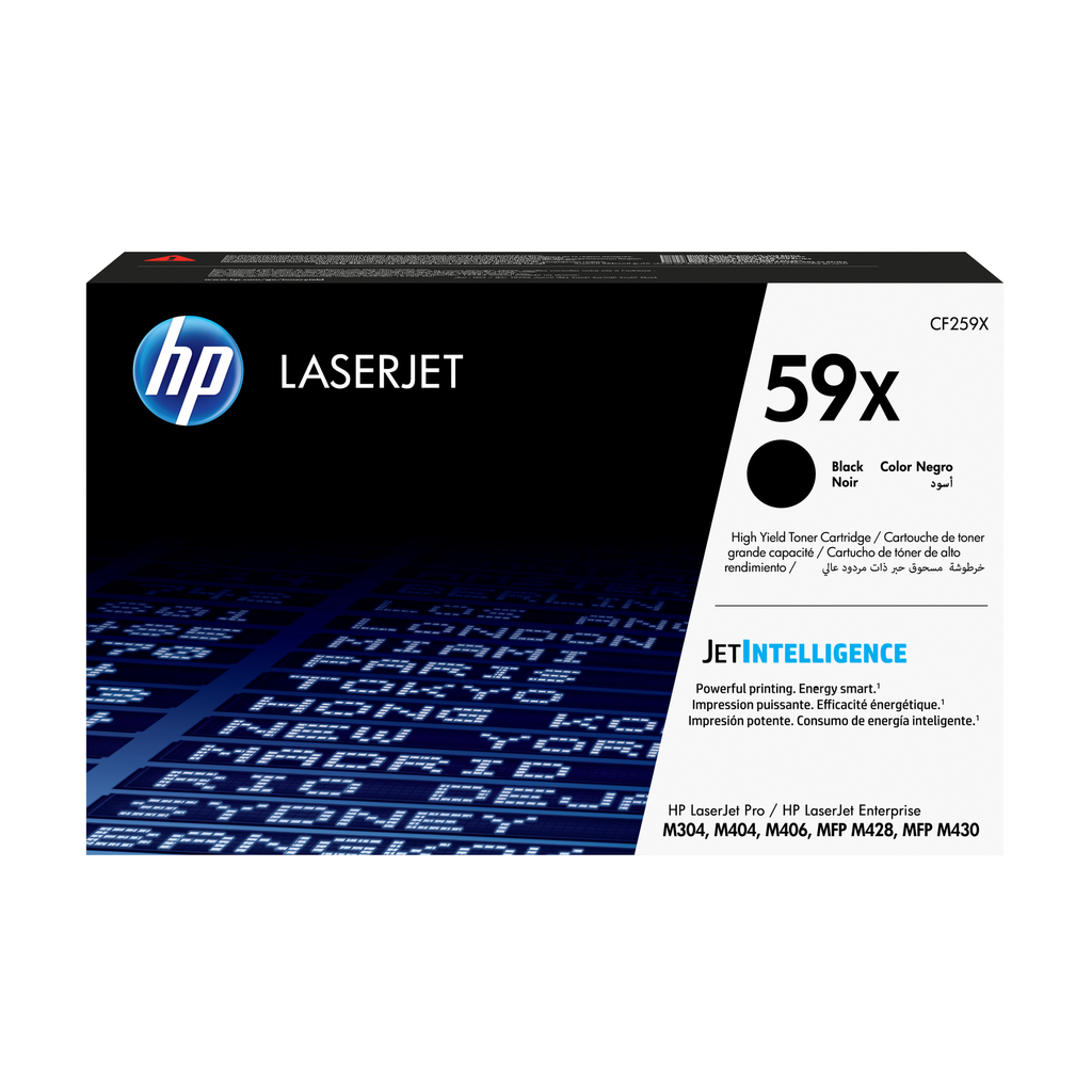 Toner HP 59X / CF259X Schwarz XL, 10.000 Seiten