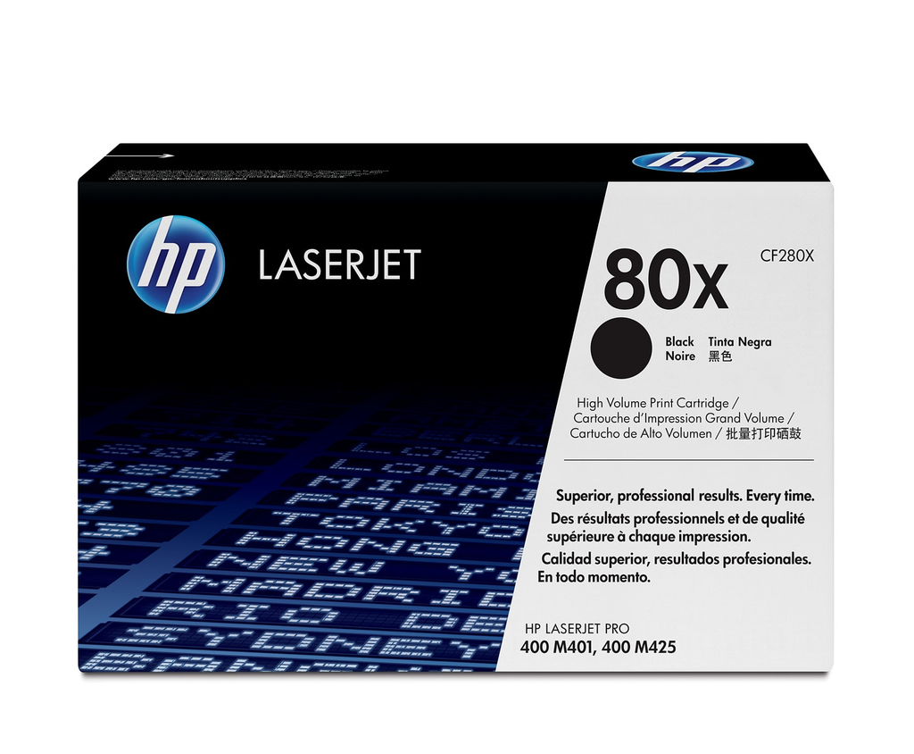 [CF280X] HP 80X / CF280X black XL toner, 6,900 pages