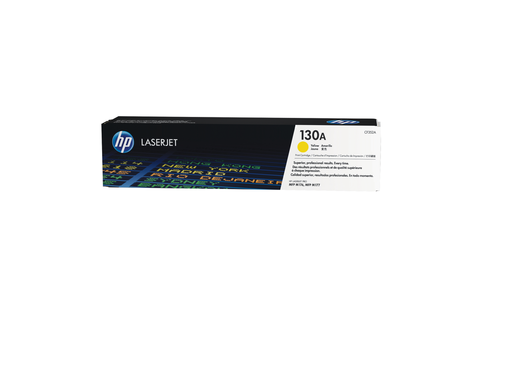 Toner HP 130A / CF352A Gelb, 1.000 Seiten