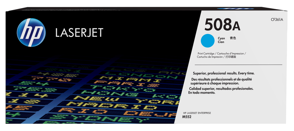 Toner HP 508A / CF361A Cyan, 5.000 Seiten