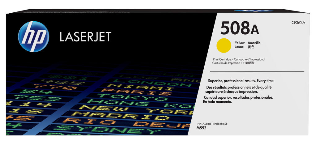[CF362A] Toner HP 508A / CF362A Gelb, 5.000 Seiten