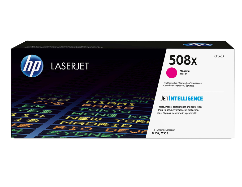 [CF363X] Toner HP 508X / CF363X Magenta XL, 9.500 Seiten