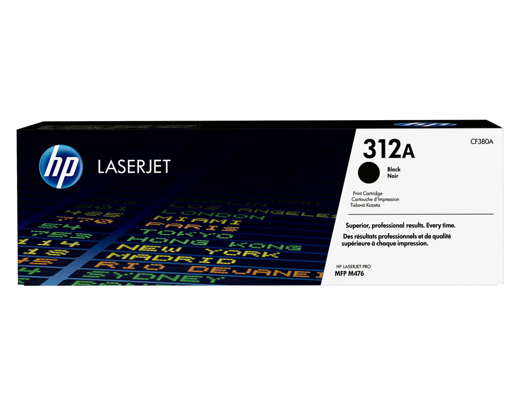 Toner HP 312A / CF380A Schwarz, 2.280 Seiten