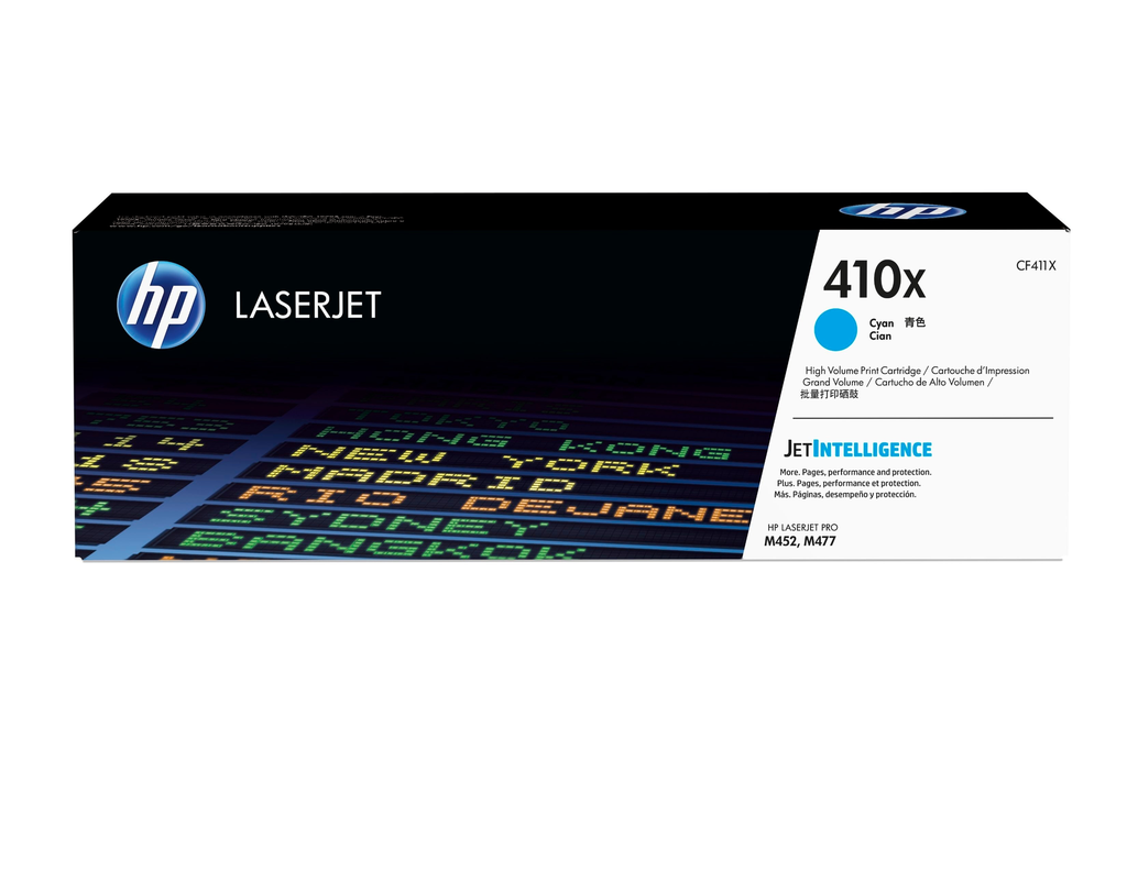 [CF411X] Toner HP 410X / CF411X Cyan XL, 5.000 Seiten