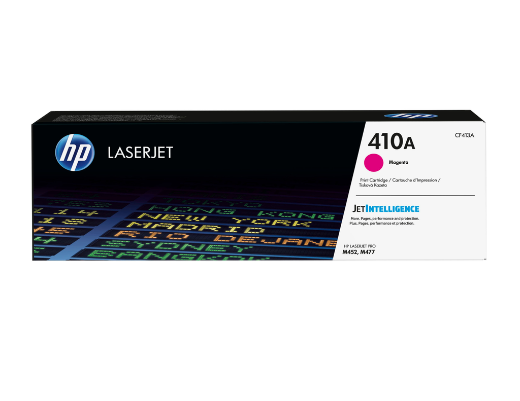 HP 410A / CF413A magenta toner, 2,300 pages