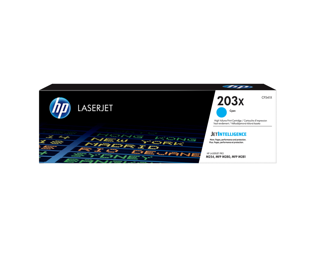 Toner HP 203X / CF541X cyan XL, 2 500 pages