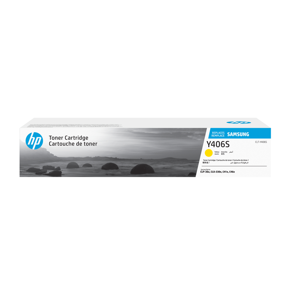 Toner HP CLT-Y406S / SU462A jaune, 1 000 pages