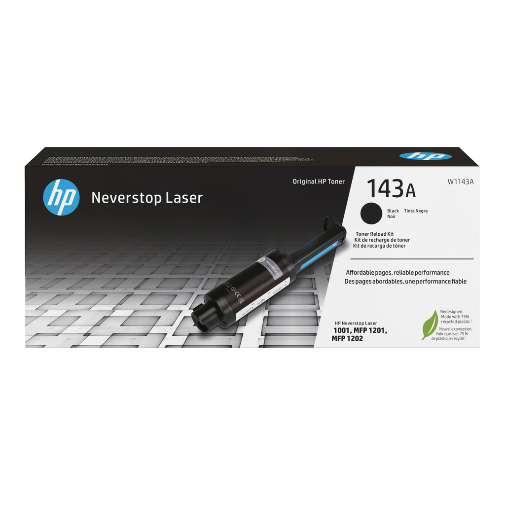 [W1143A] Toner HP 143A / W1143A noir, 2 500 pages