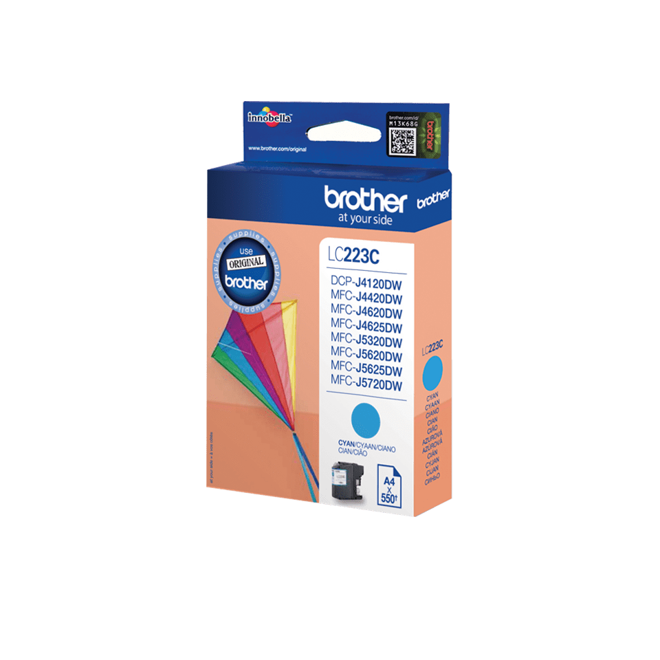 [LC223C] Brother LC-223C / LC223C cyan ink cartridge XL, 550 pages