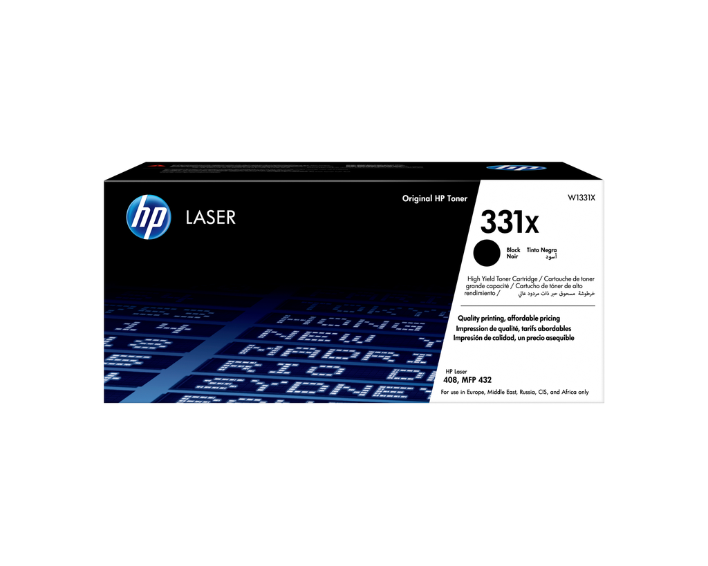 [W1331X] Toner HP 331X / W1331X noir XL, 15 000 pages