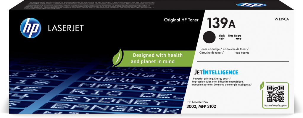 Toner HP 139A / W1390A Schwarz, 1.500 Seiten
