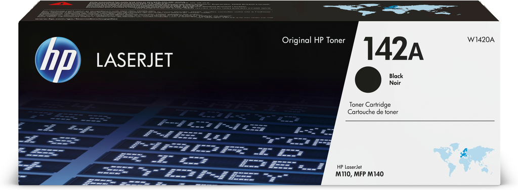Toner HP 142A / W1420A noir, 950 pages