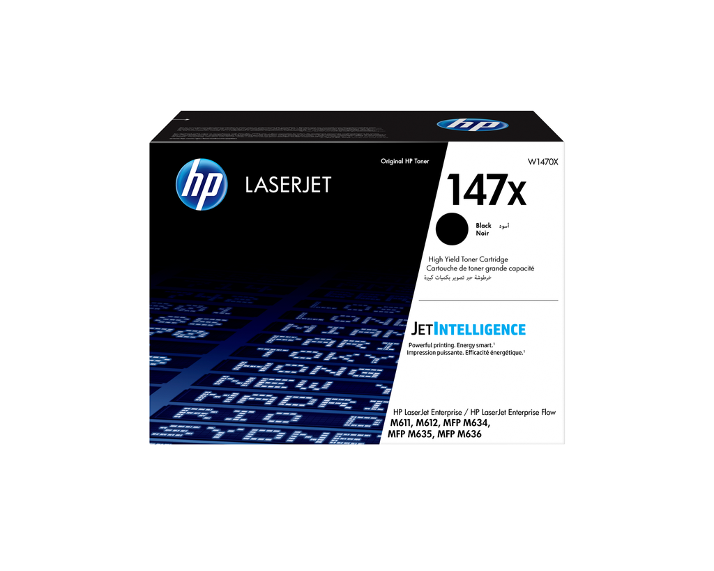 Toner HP 147X / W1470X Schwarz XL, 25.200 Seiten