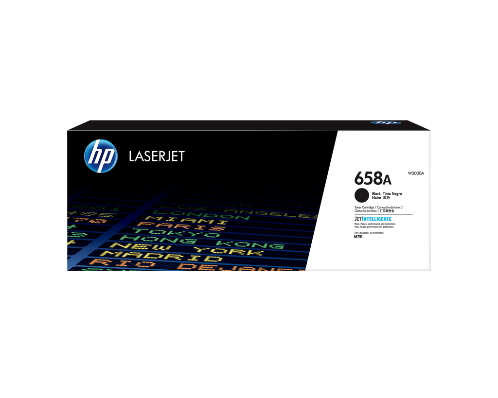 Toner HP 658A / W2000A noir, 7 000 pages