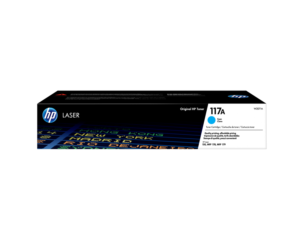 [W2071A] Toner HP 117A / W2071A cyan, 700 pages