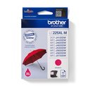 Cartouche d'encre Brother LC-225XLM / LC225XLM magenta XXL, 1 200 pages