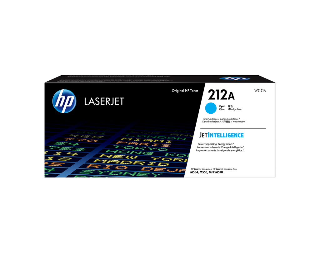 Toner HP 212A / W2121A Cyan, 4.500 Seiten