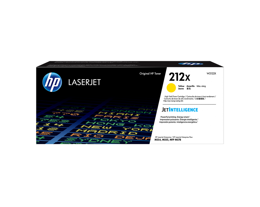 [W2122X] Toner HP 212X / W2122X jaune XL, 10 000 pages