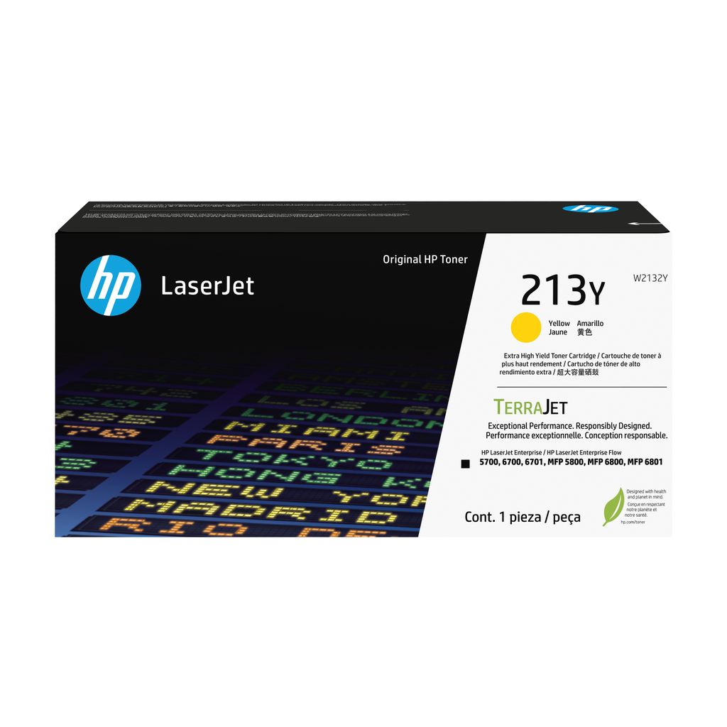 Toner HP 213Y / W2132Y Gelb XL, 12.000 Seiten