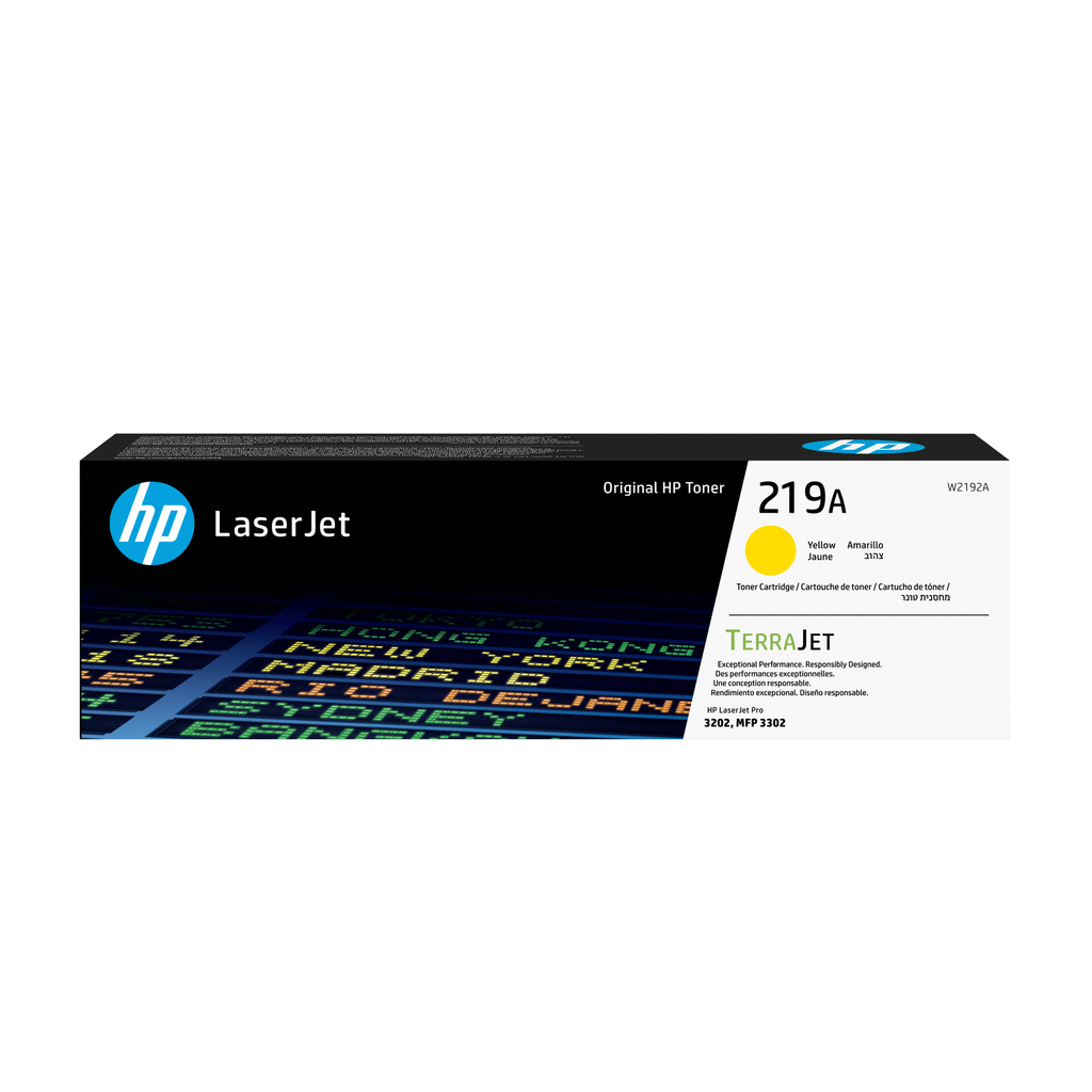[W2192A] Toner HP 219A / W2192A Gelb, 1.200 Seiten