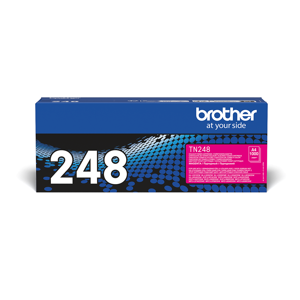 [TN248M] Brother Toner TN-248M / TN248M Magenta, 1.000 Seiten