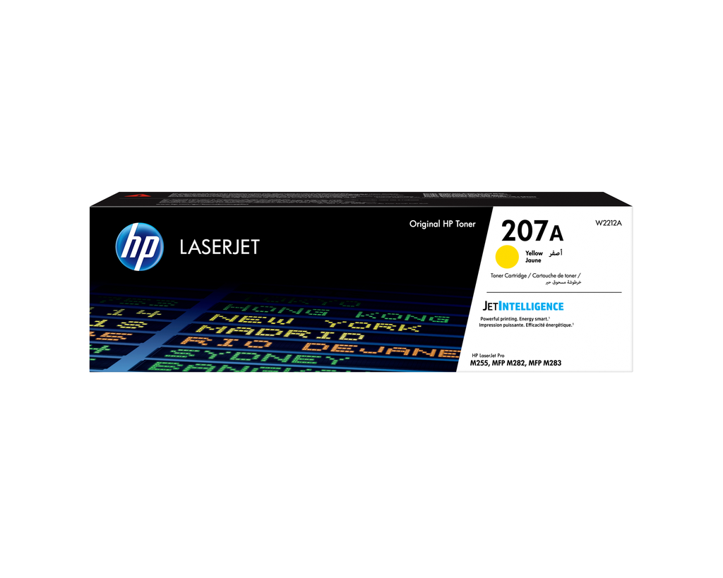 [W2212A] HP 207A / W2212A yellow toner, 1,250 pages