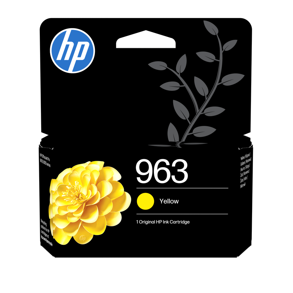 [3JA25AE] Tintenpatrone HP 963 / 3JA25AE Gelb, 700 Seiten