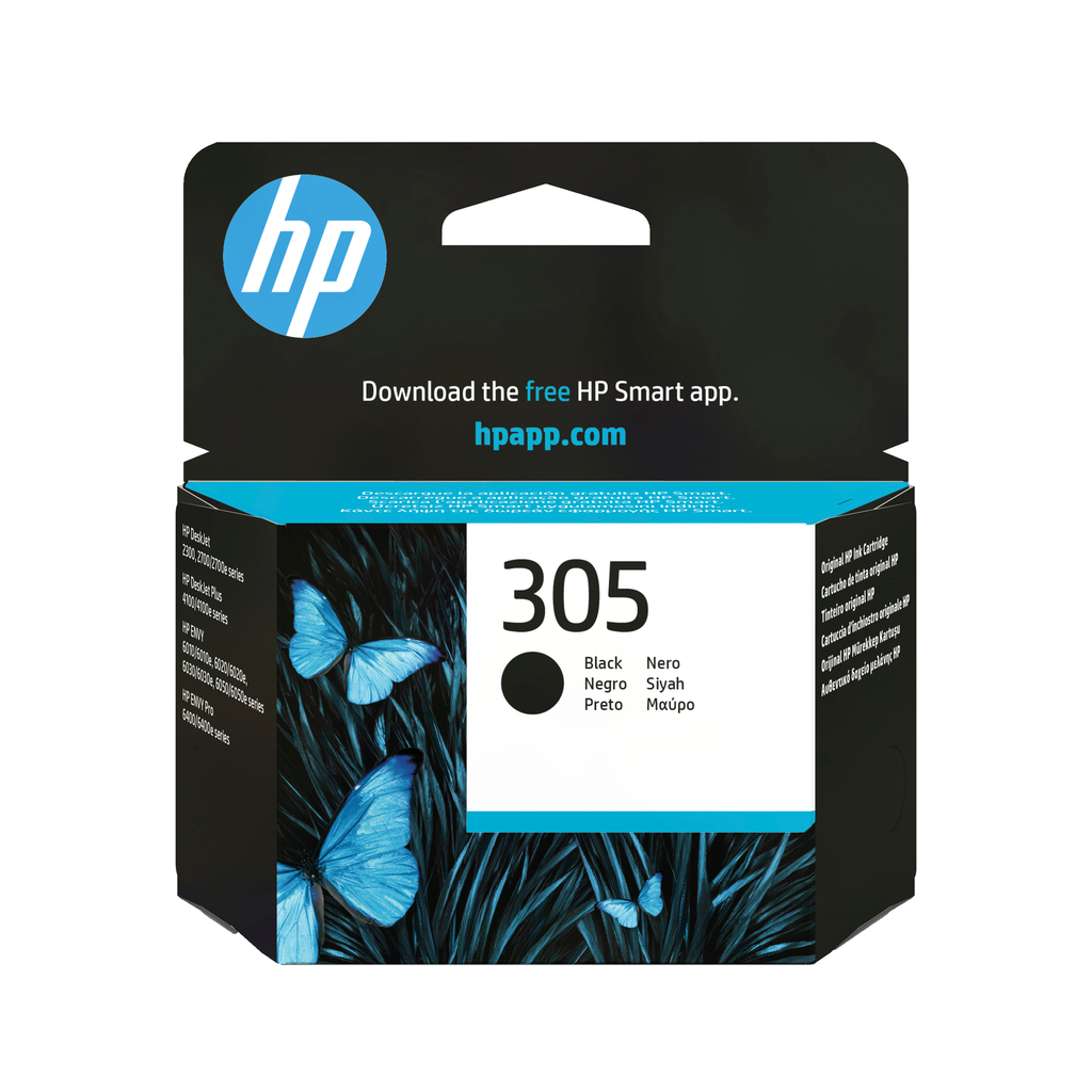 [3YM61AE] Tintenpatrone HP 305 / 3YM61AE Schwarz, 120 Seiten