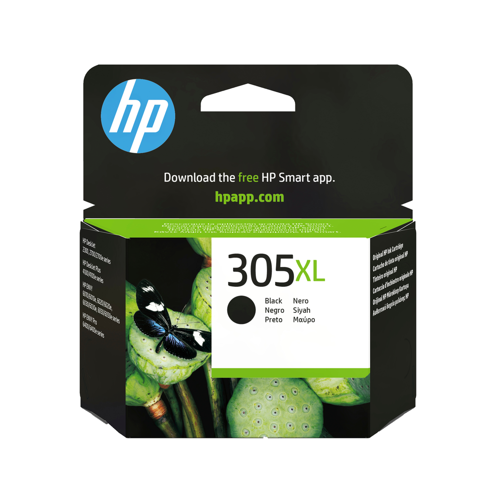 [3YM62AE] Tintenpatrone HP 305XL / 3YM62AE Schwarz XL, 300 Seiten
