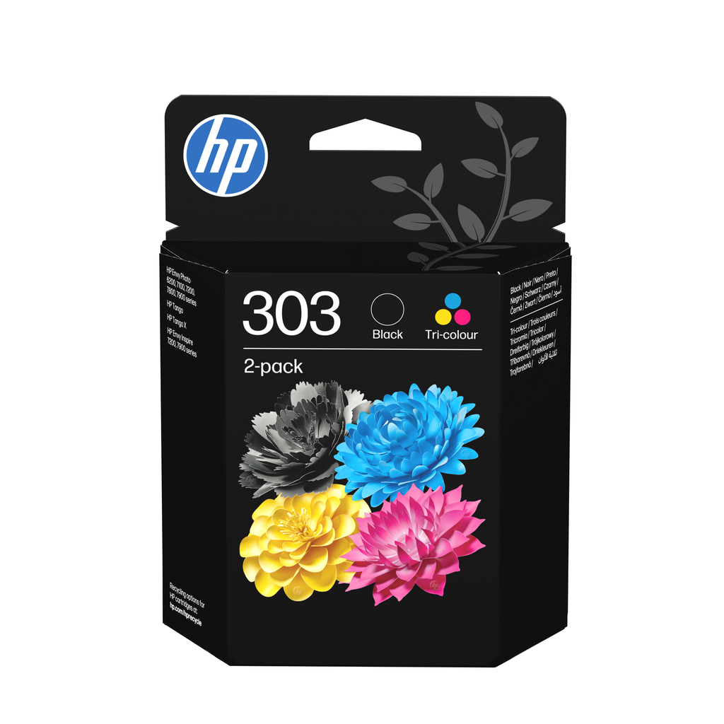 [3YM92AE] Pack HP 303 / 3YM92AE 4 couleurs, 200 pages