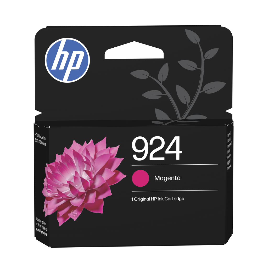 [4K0U4NE] Cartouche d'encre HP 924 / 4K0U4NE magenta, 400 pages