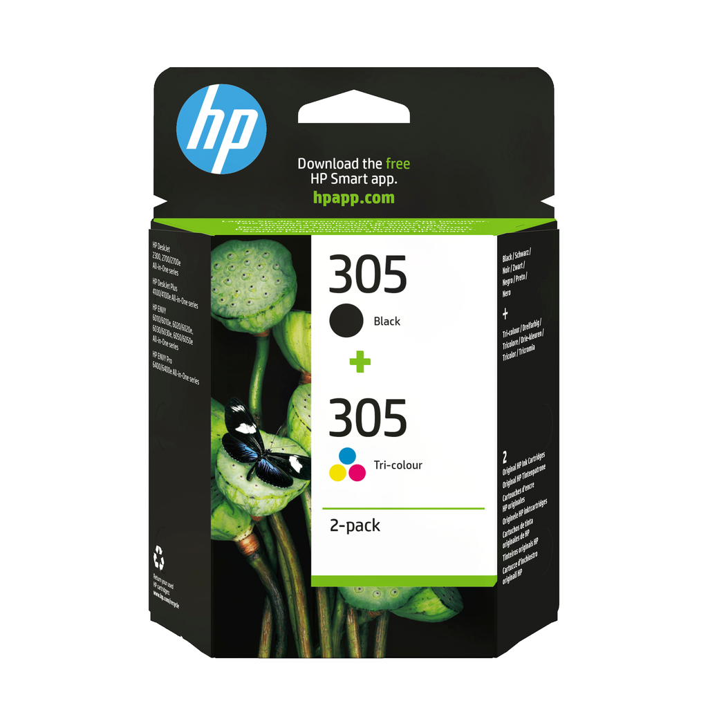 [6ZD17AE] Pack HP 305 / 6ZD17AE 4 couleurs, 120 pages